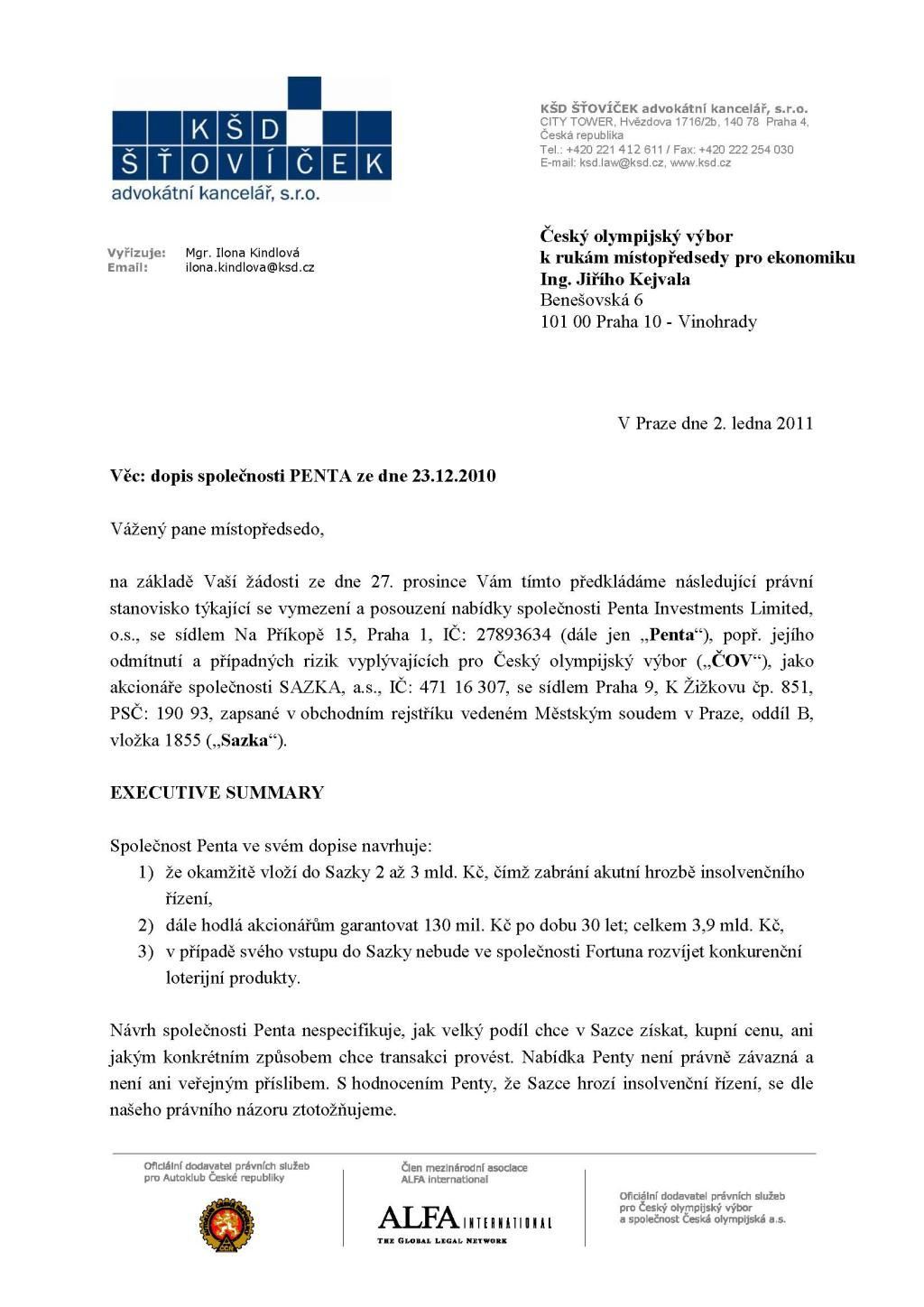 Sazka - dokumet 6-1/2 (Penta)