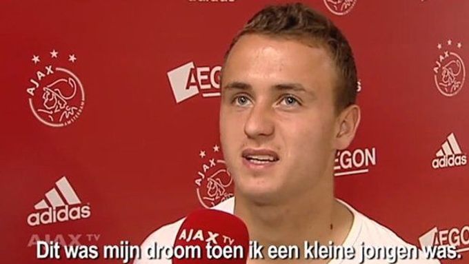 Podívejte se na rozhovor se slovenským fotbalistou Stanislavem Lobotkou, který si vysloužil angažmá v Ajaxu Amsterdam. Mladému hráči se občas dostala do výpovědi v angličtině některá slovenská slova.