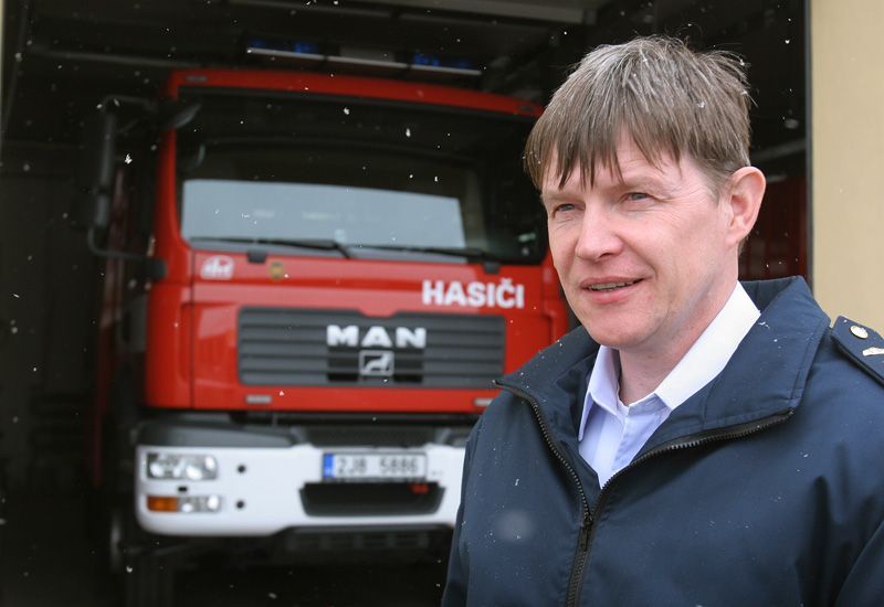 Jiří Hörner, ředitel pelhřimovských hasičů