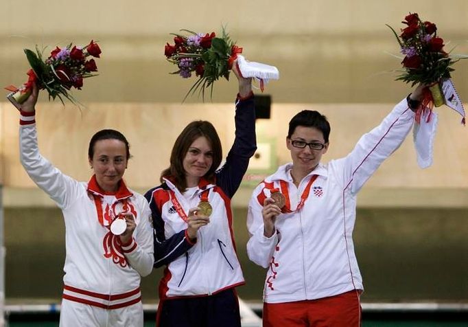 Tři nejlepší ve vzduchové pušce - Emmons, Galkinová a Pejčicová