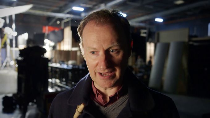 Mark Gatiss v seriálu ztvárnil Sherlockova bratra Mycrofta Holmese.