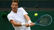 Berdych se dostal na hlavní dvorec v All England Clubu po třech letech a ukázal se ve skvělém světle.