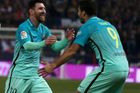 Barcelona v úvodním semifinále poháru vyhrála na půdě Atlética