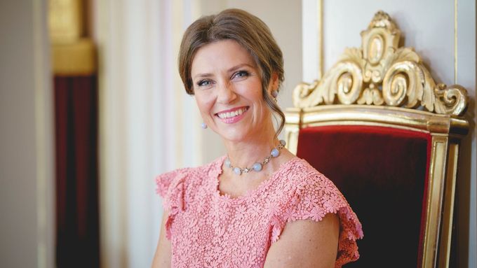 Norská princezna Märtha Louise na snímku z roku 2021