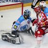 Hokej, extraliga, Slavia - Plzeň: Tomáš Hertl vyrovnává na 1:1