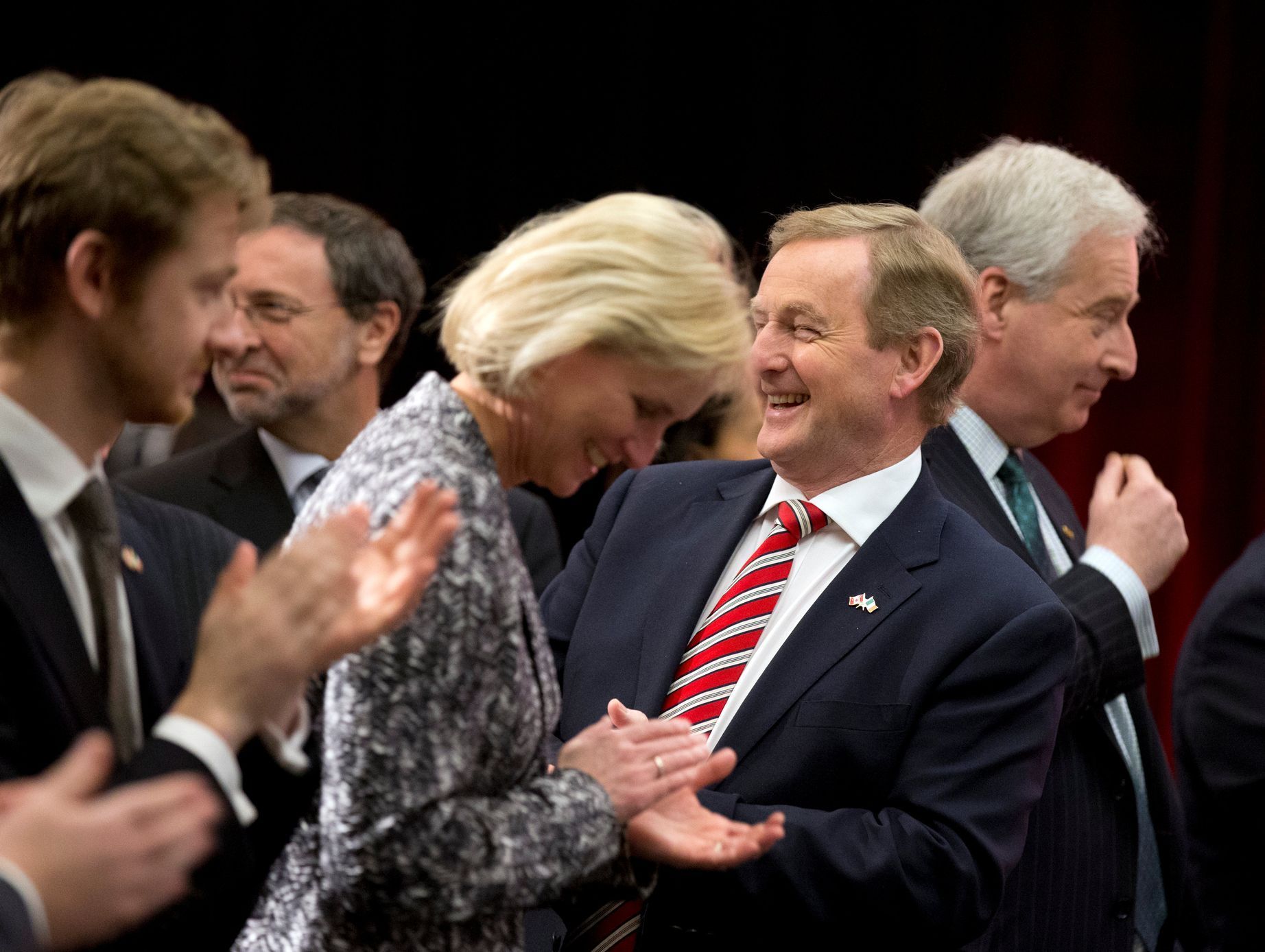 Enda Kenny premiér Irsko politik úsměv smích