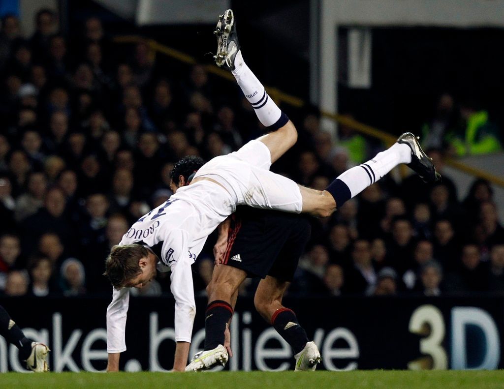 Tottenham - AC Milán (Crouch a Nesta)