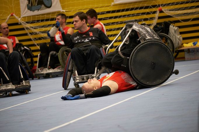 David Lukeš se svým týmem pořádá největší turnaj ragby vozíčkářů na světě – Rugbymania, kterého se účastní nejlepší tými i hráči z několika států.