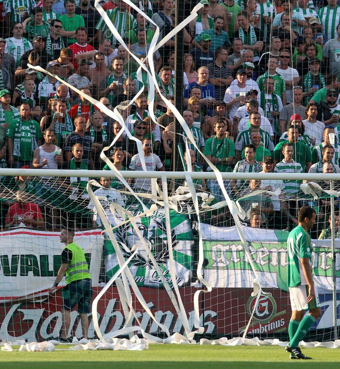 SL, Bohemians-Sparta: fanoušci Bohemians