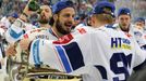 Čtvrté finále extraligy Kometa Brno vs. Liberec, oslavy