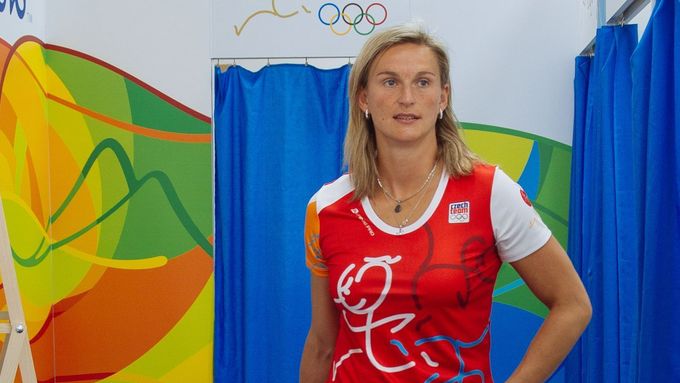 Barbora Špotáková s olympijskou kolekcí pro Rio 2016