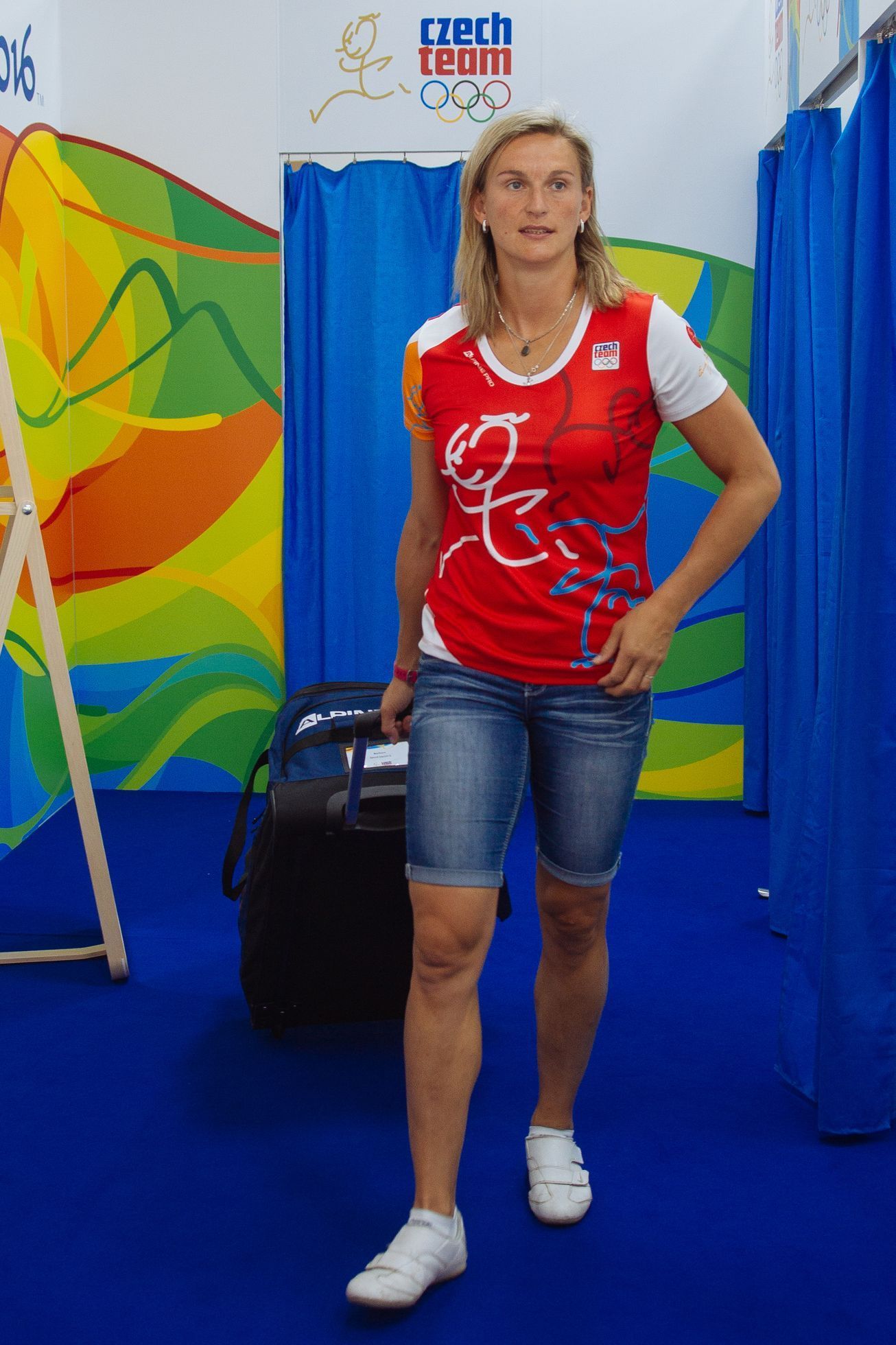 Barbora Špotáková s olympijskou kolekcí pro Rio 2016