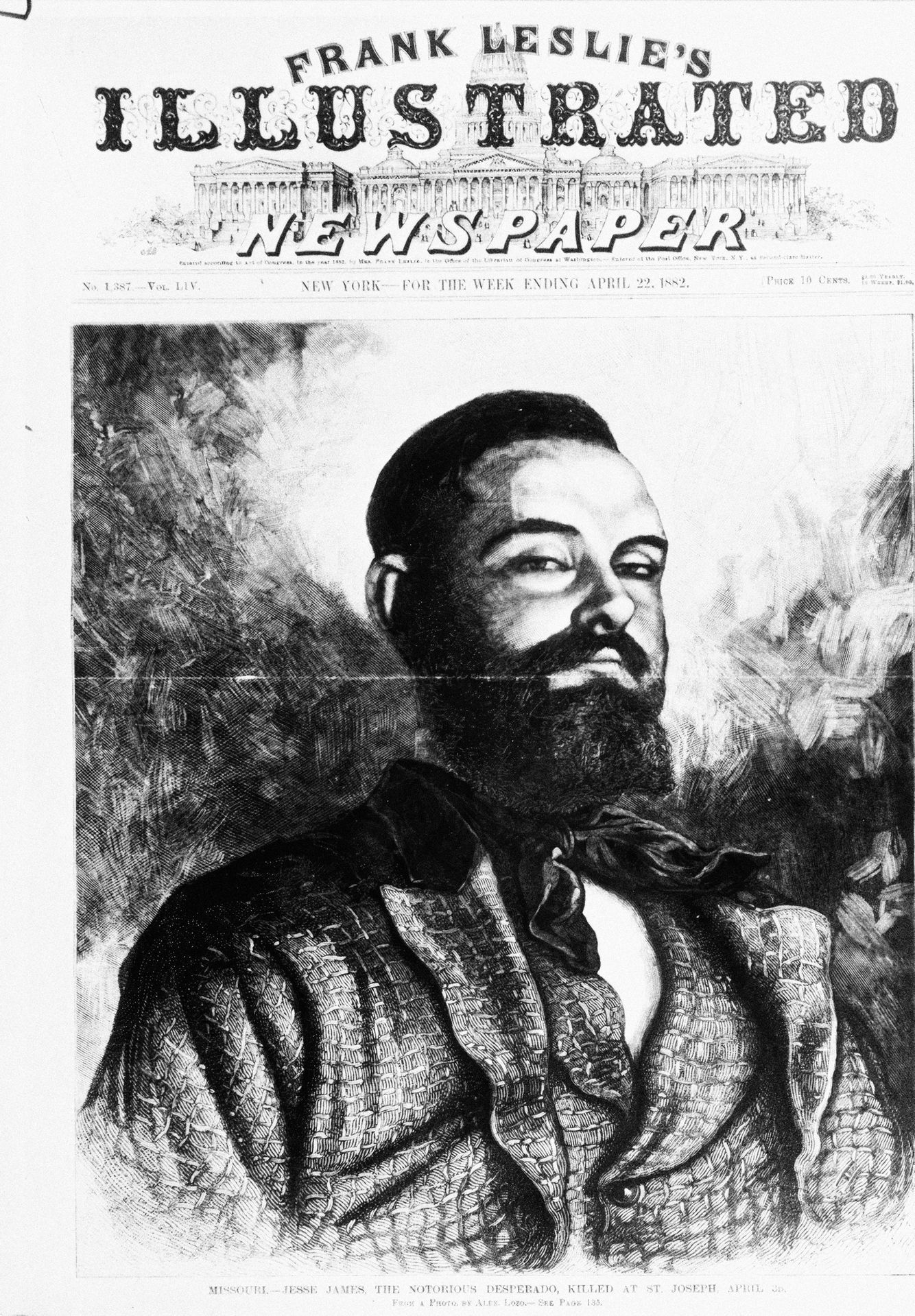 Fotogalerie / Jesse James / Před 140 lety byl zastřelen americký bandita Jesse James