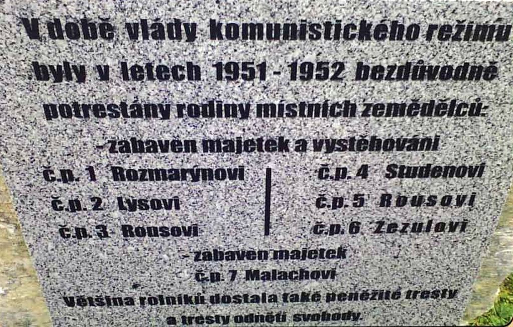 Stopy totality: 4_Frantisek_Lysy_pamatnik_ve_Lhotce