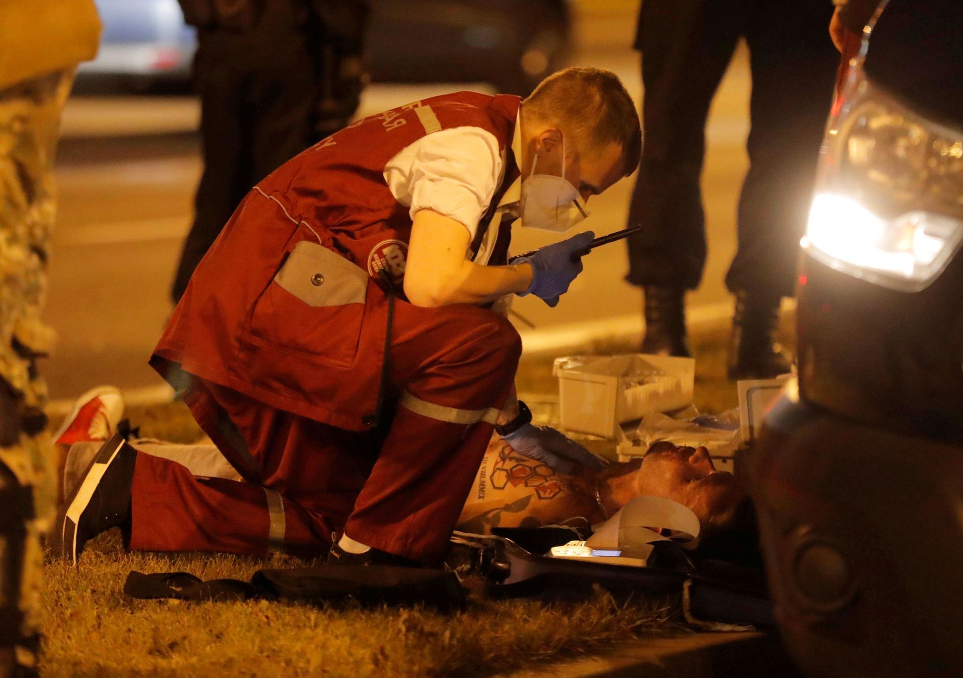 Protesty v Bělorusku