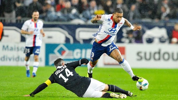 Memphis Depay v dresu Lyonu