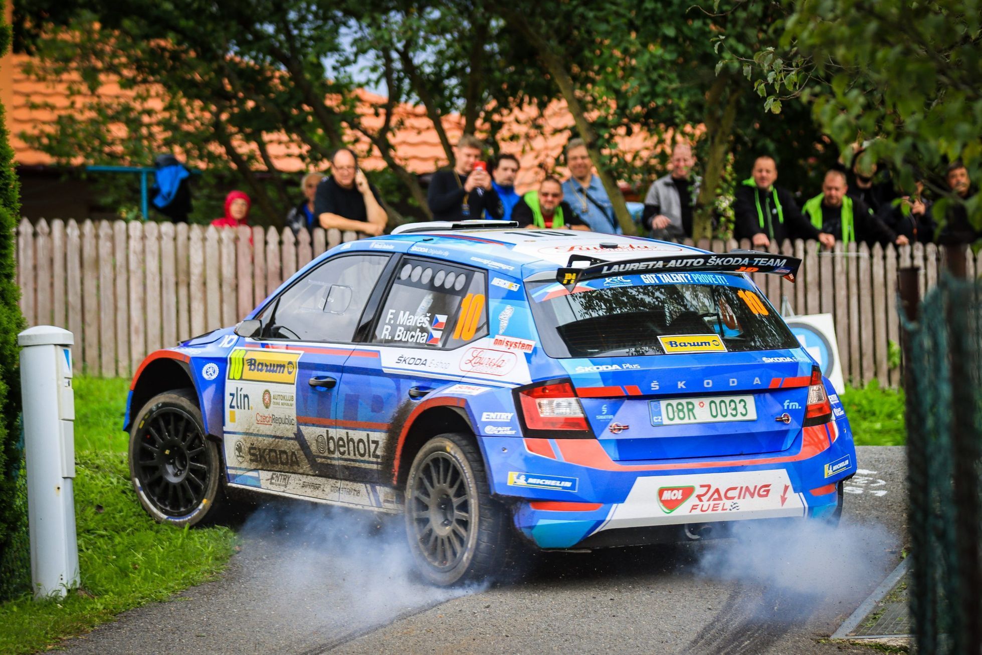 Filip Mareš, Škoda na Barum Rallye 2021