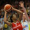 ME v basketbalu: Česko - Ukrajina: Kia Vaughnová
