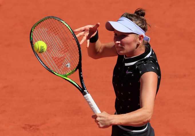 Markéta Vondroušová v osmifinále French Open 2019