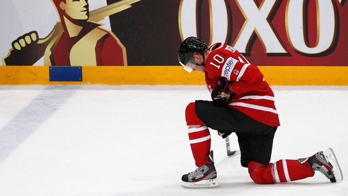 Getzlafův spoluhráč z Anaheimu i prvního útoku Kanady Corey Perry se těžce smiřuje s tím, že Kanaďané vypadli ve čtvrtfinále MS už potřetí v řadě