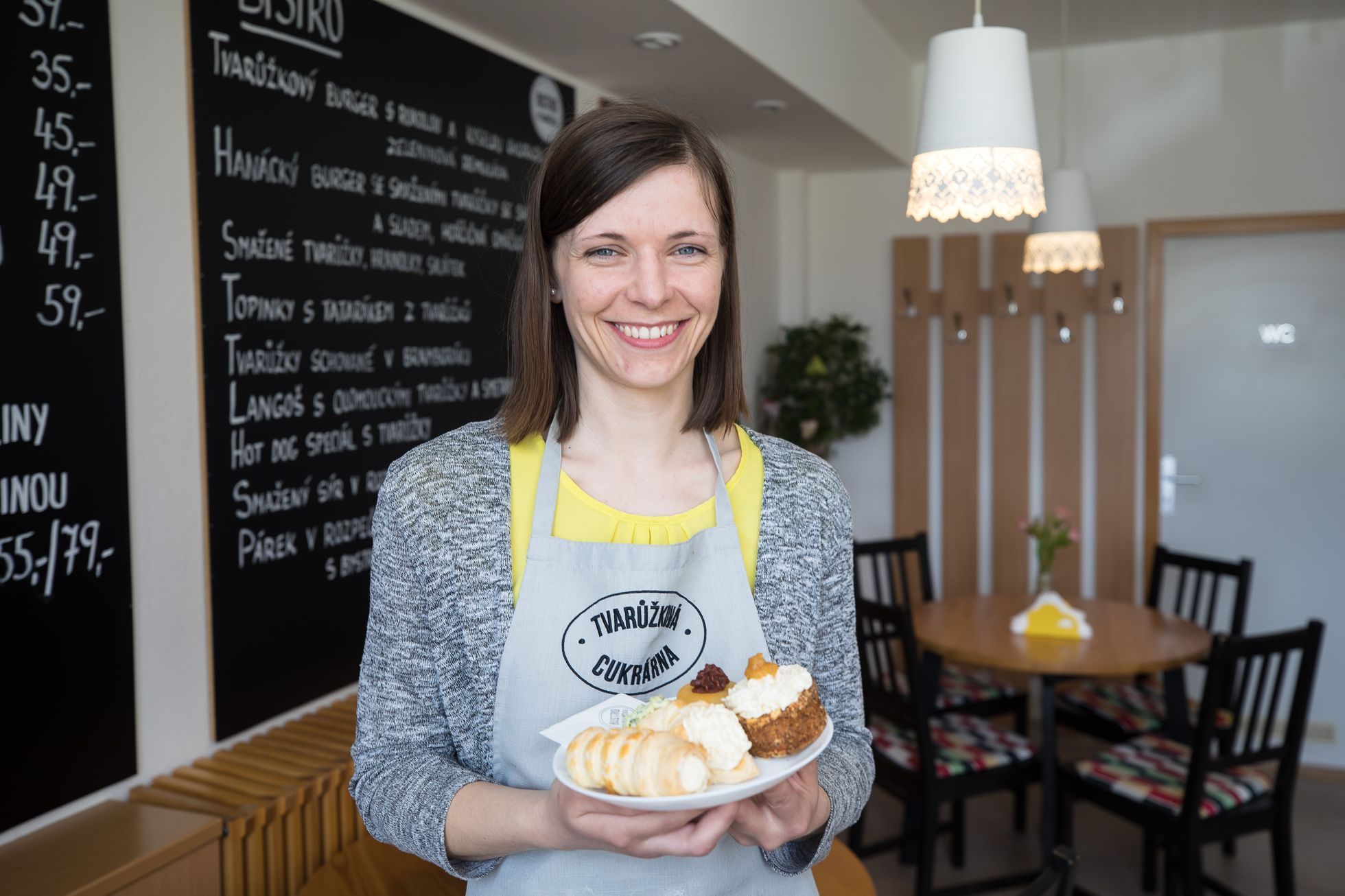 Tvarůžková cukrárna Loštice, tvarůžky