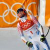 Lindsey Vonnová v Super-G na olympiáda v Pchjongčchangu 2018