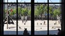 Centre Pompidou v Paříži.
