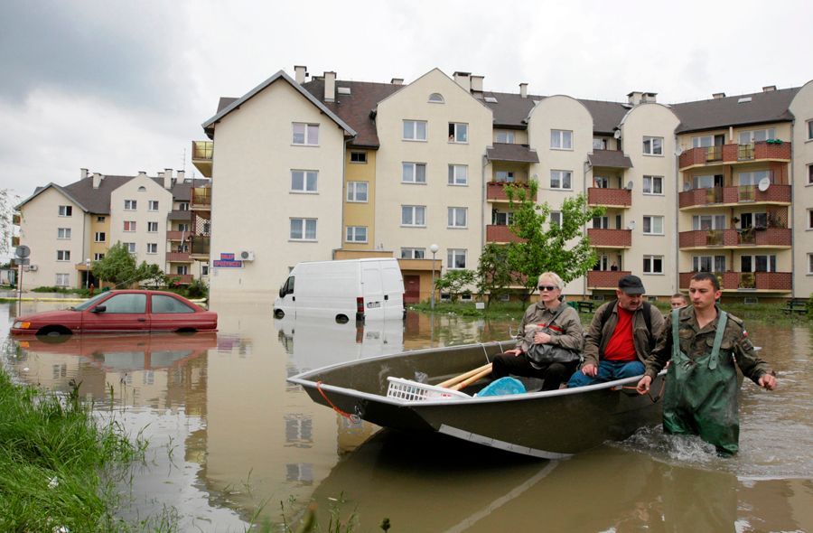Povodně v Polsku
