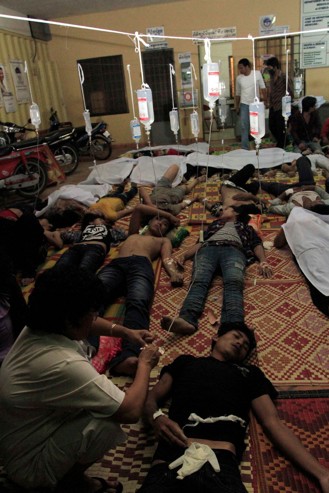 Kambodža: stovky lidí byly ušlapány během slavnosti