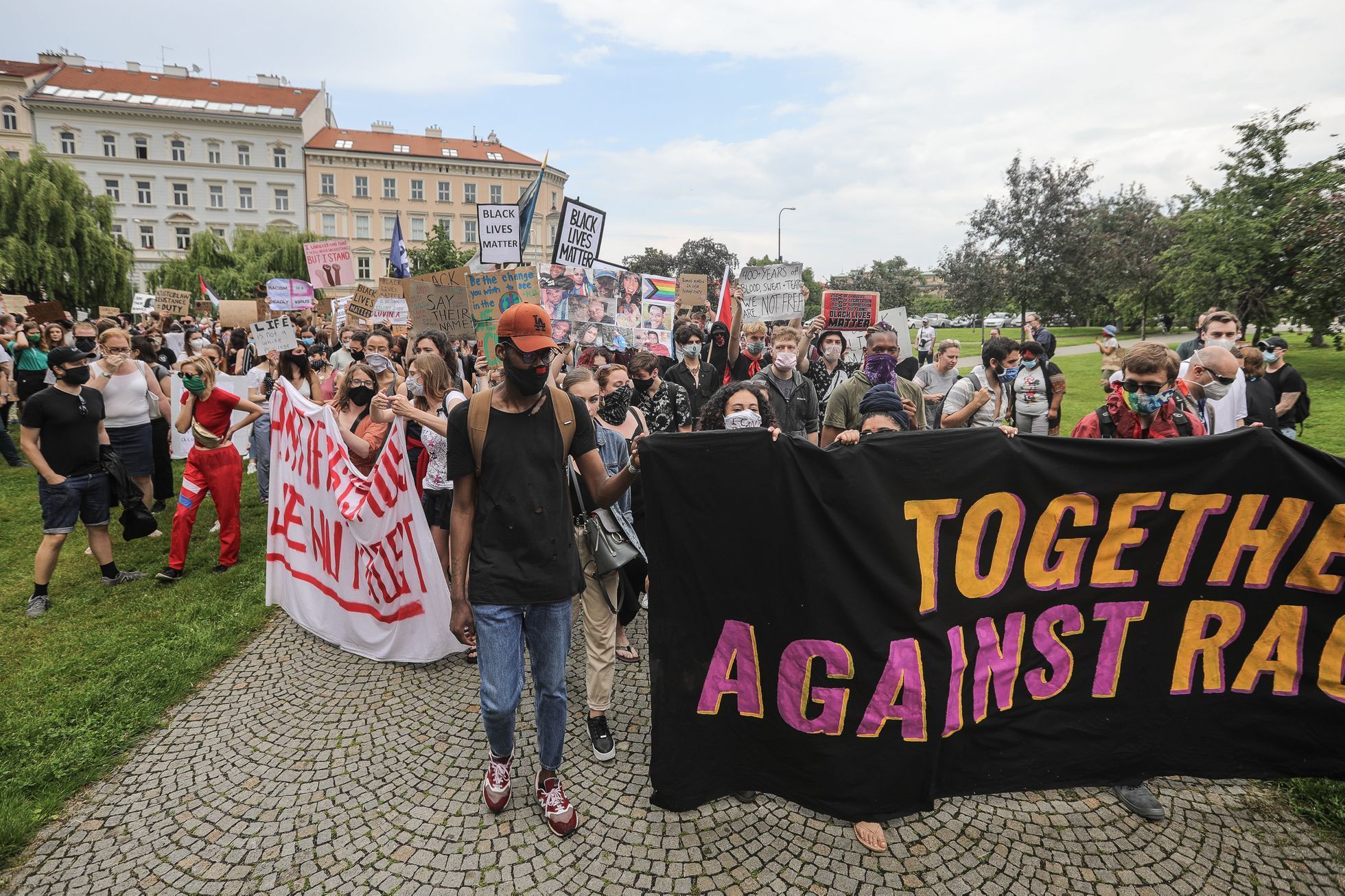 Black Lives Matter Praha 13. 6. 2020