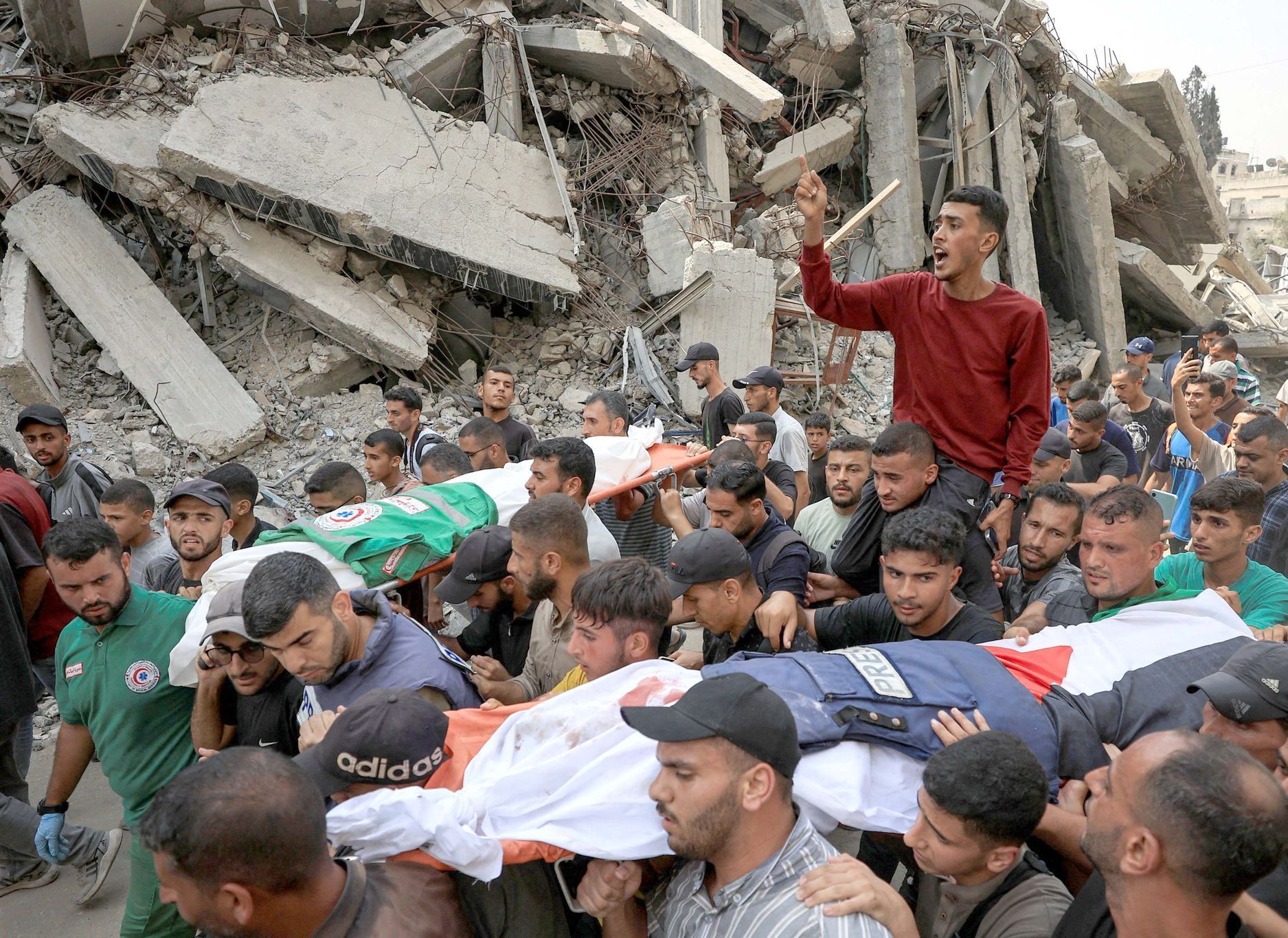 Gaza, novináři, smrt, Al-Džazíra, Anas al-Sharif , Izrael, Palestina, boj,
