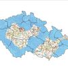 Mapa výskytu vlka v ČR