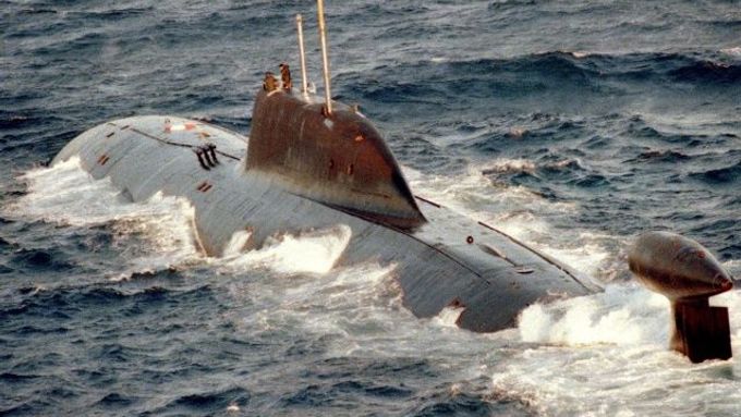 Ponorka třídy Akula. Ilustrační foto