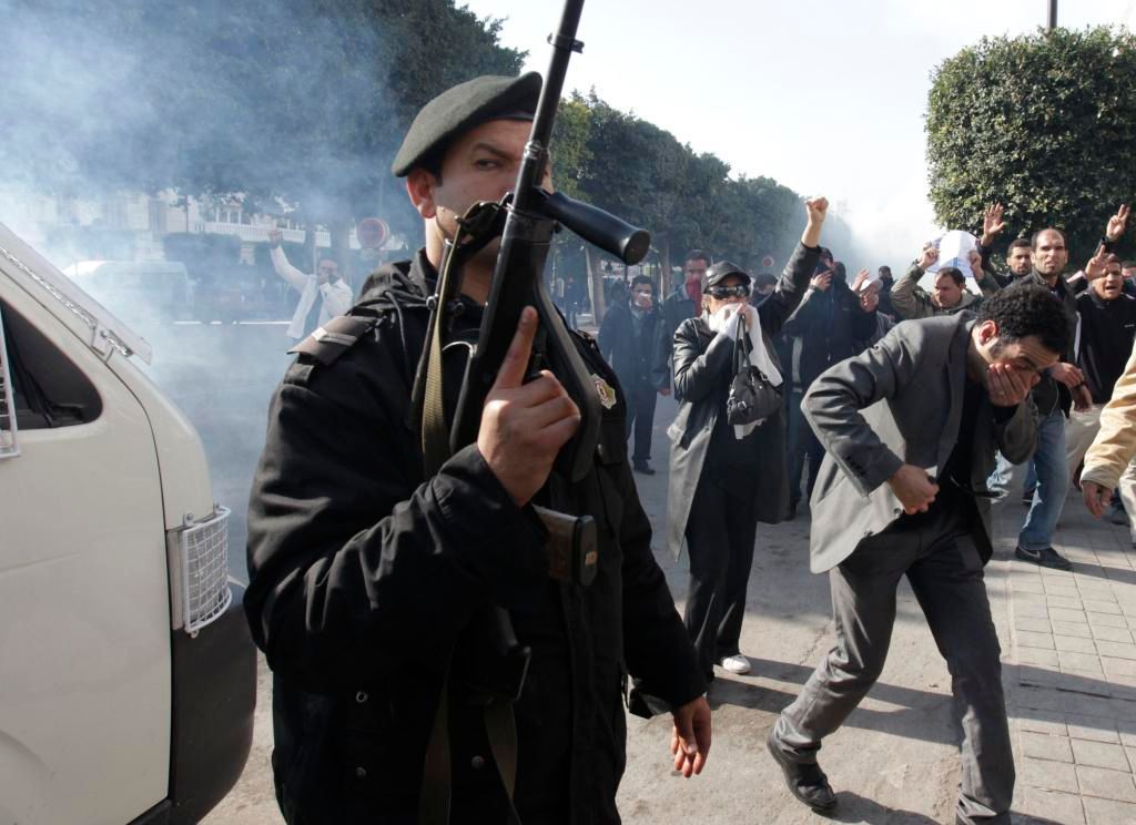 Nepokoje v Tunisku