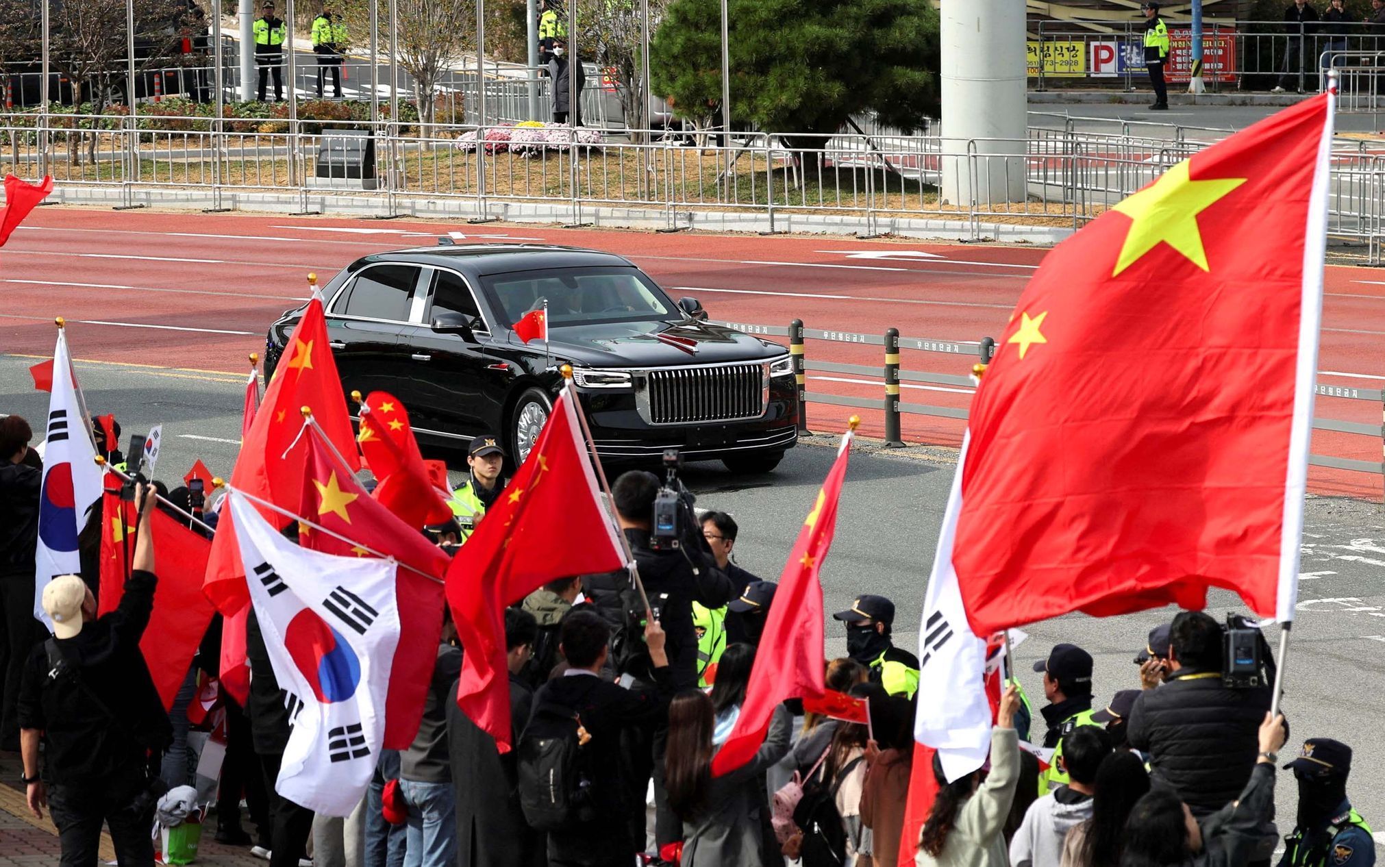 USA, Čína, Korea, prezidenti, setkání, Donald Trump, Si Ťin-pching