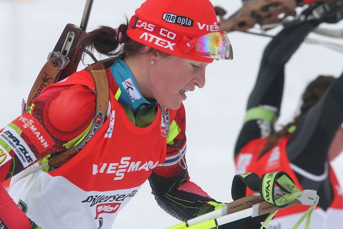 SP biatlonu,. Hochfilzen, stíhačka Ž: Veronika Vítková