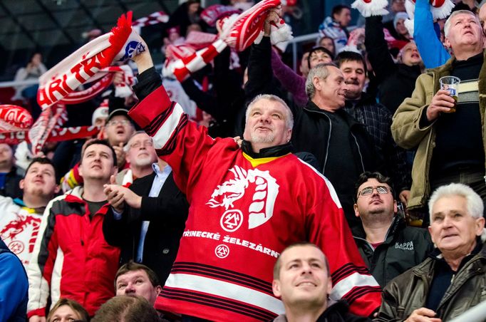 TELH, Třinec-Sparta: fanoušci Třince