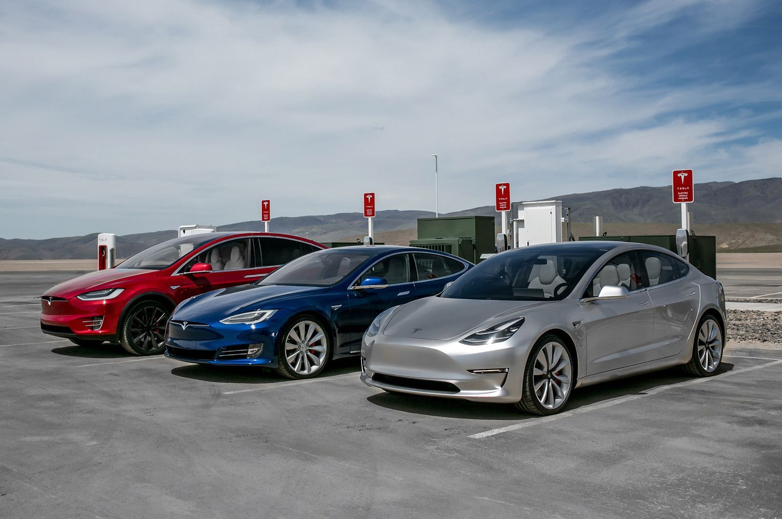 Tesla Model 3 červenec 2017