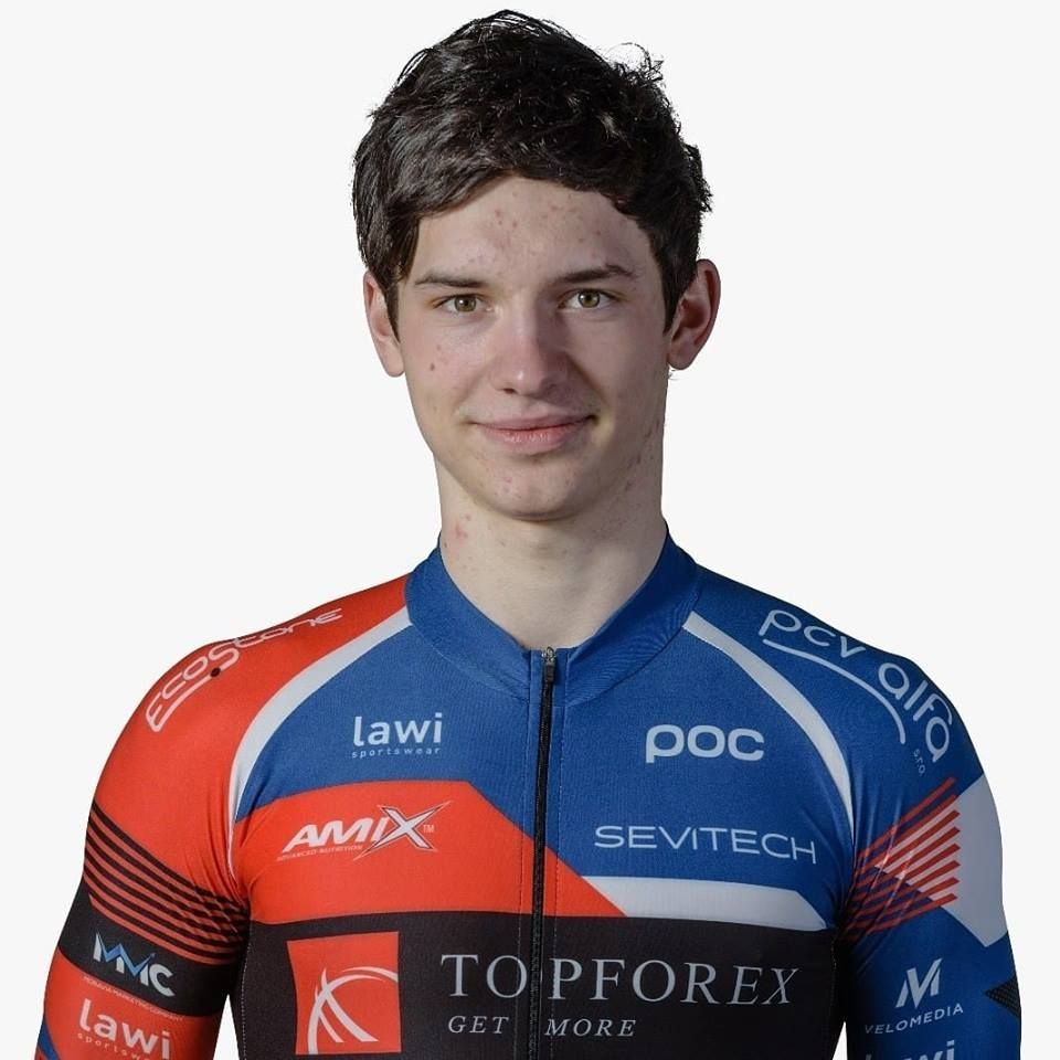 Slovenský cyklista Adam Foltán