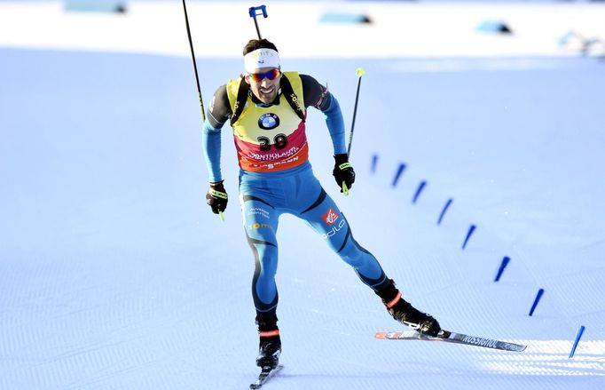 SP Kontiolahti, sprint M: Martin Fourcade