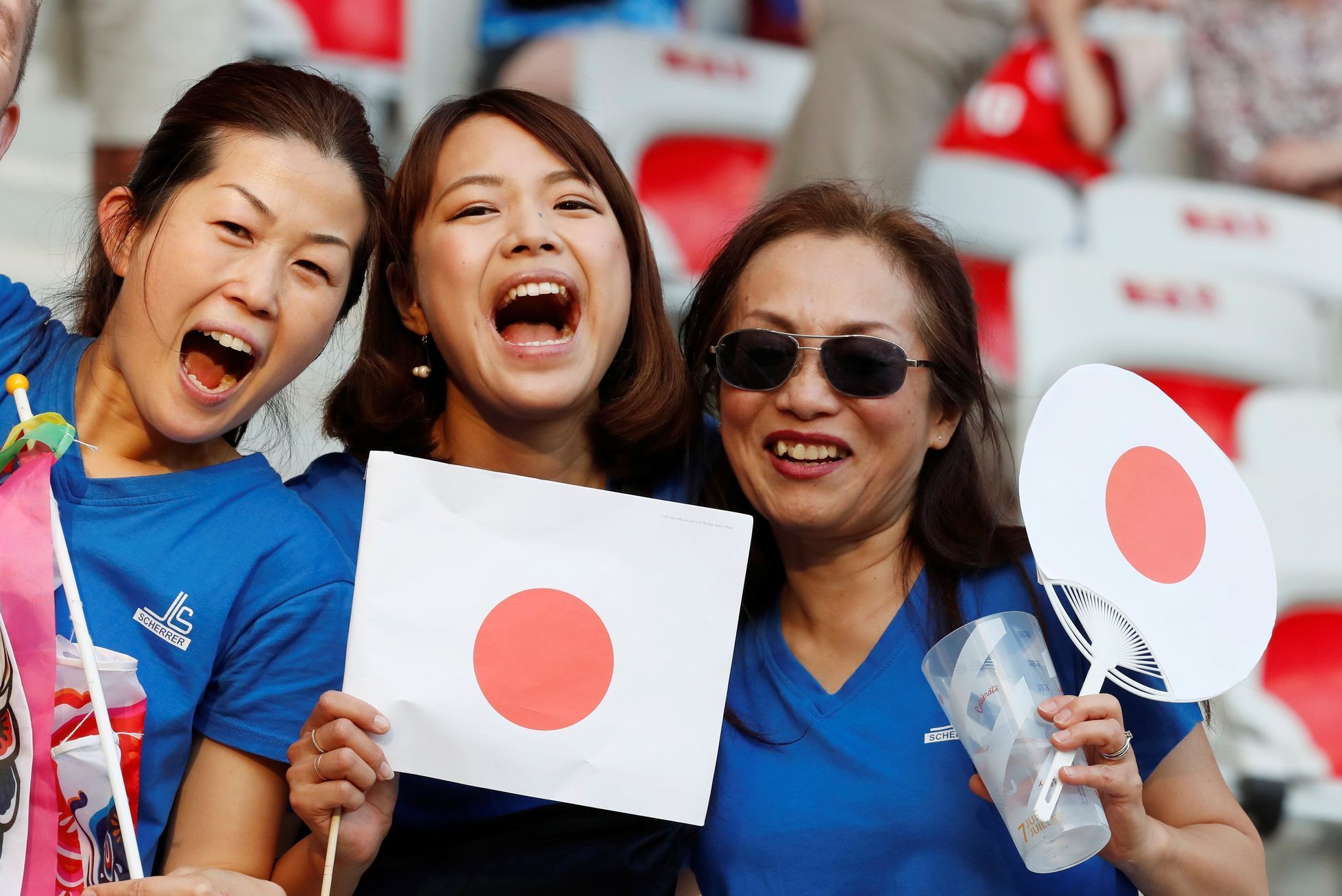 Fanoušci a fanynky na MS ve fotbale žen 2019: Japonsko