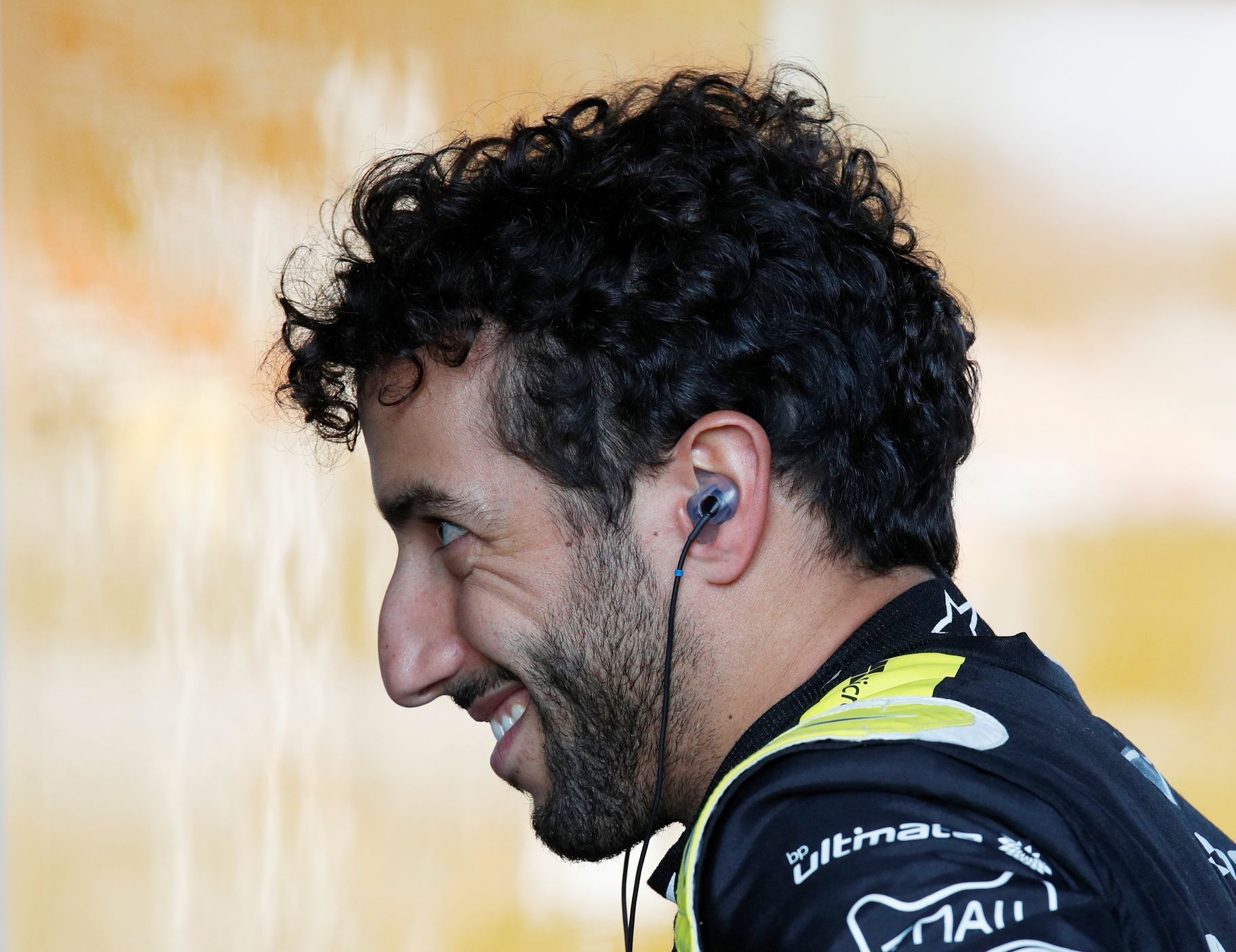 Pilot Renaultu Daniel Ricciardo při prvních testech F1 v Barceloně 2020