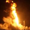 Výbuch rakety Antares.