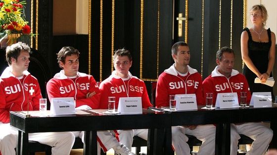 Davis Cup začal - za stolem na Staroměstské radnici