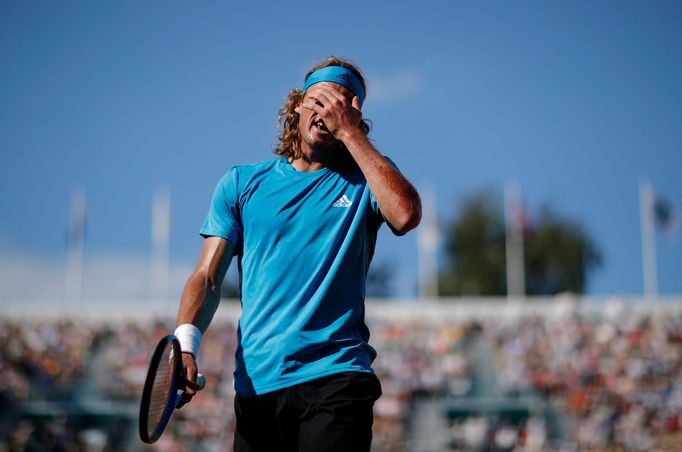 Stefanos Tsitsipas na French Open 2019