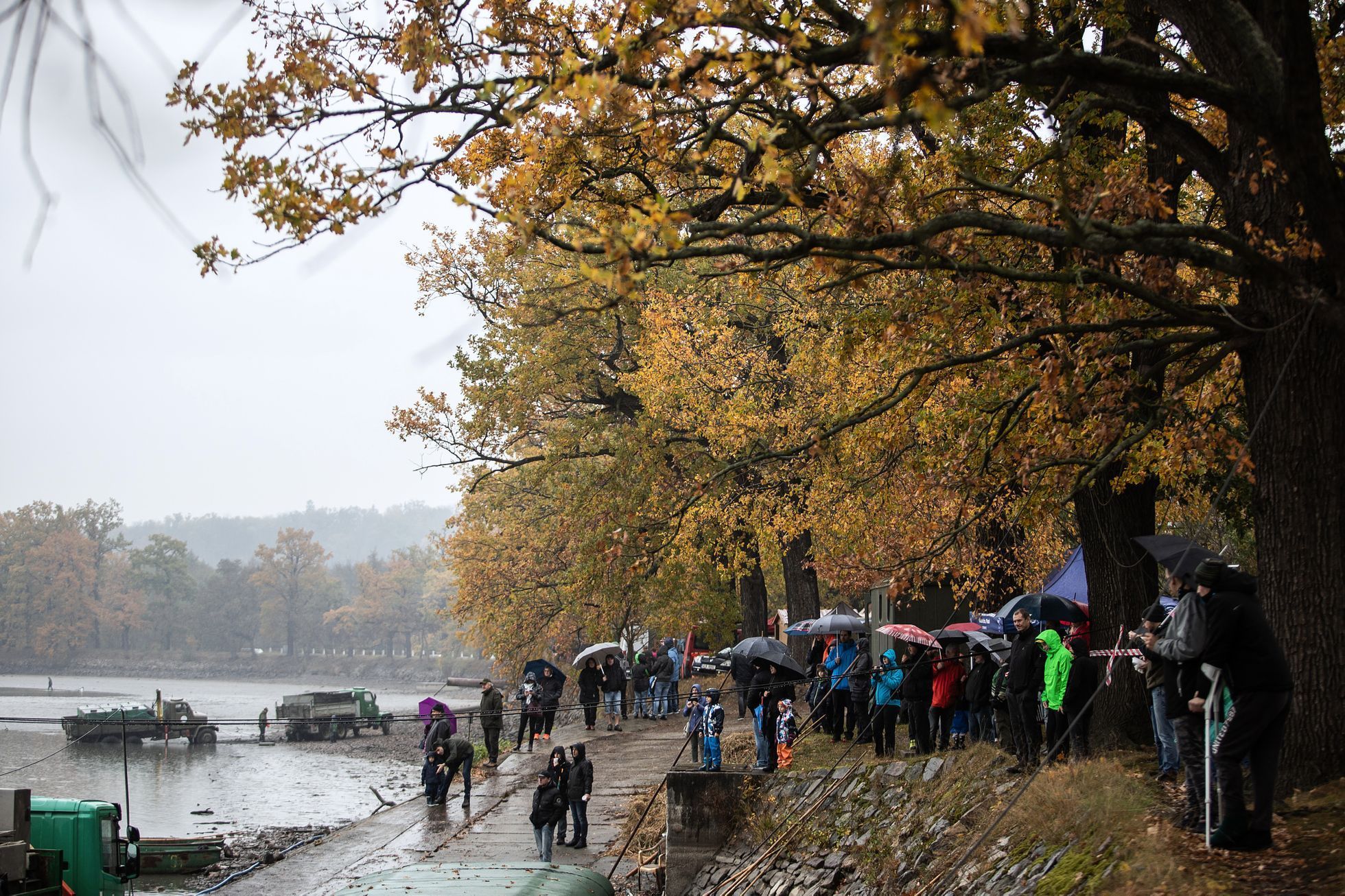 Výlov Munického rybníka 27.10.2018