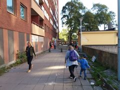 Čtvrť Akalla ve Stockholmu.