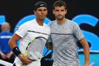 Nejlepší utkání letošního Australian Open předvedli v pátečním semifinále Španěl Rafael Nadal a Bulhar Grigor Dimitrov. Podívejte se na fotografie z nezapomenutelného klání.