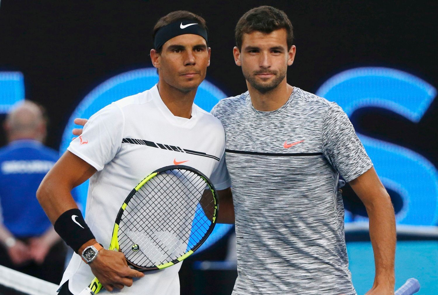 Rafael Nadal a Grigor Dimitrov v semifinále Australian Open  2017