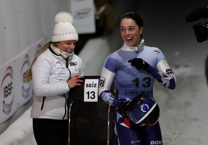 Skeletonistka Anna Fernstädtová slaví bronz na MS v Lake Placid 2025